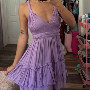 SHAN Lavender Maxi Dress